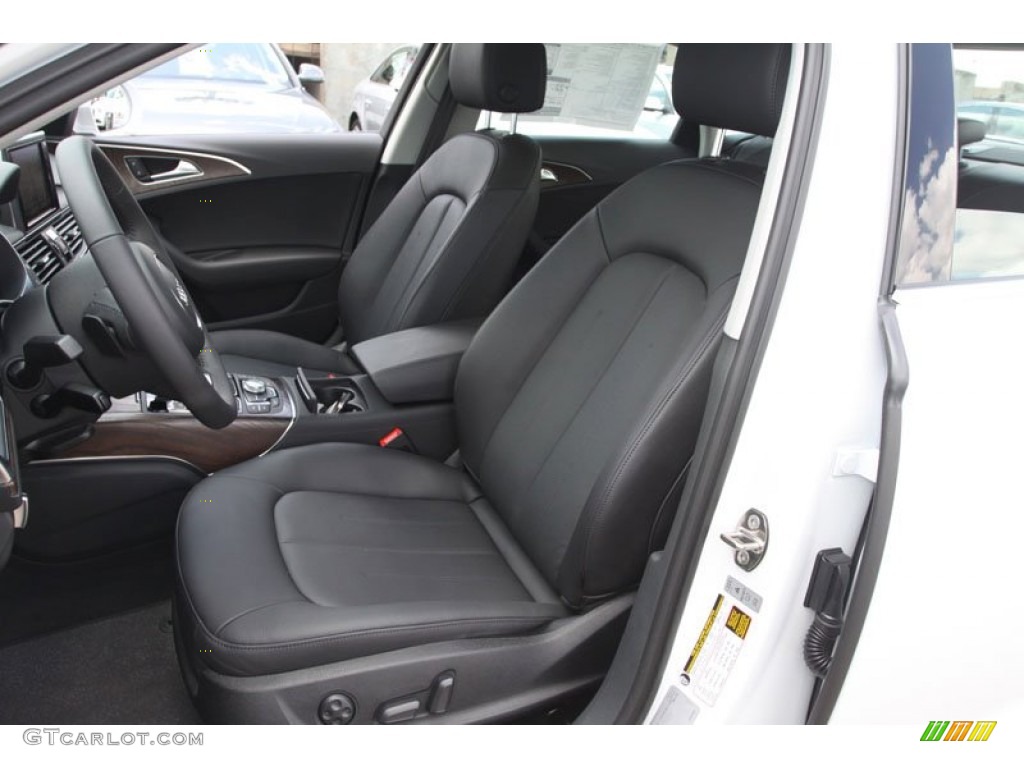 Black Interior 2013 Audi A6 3.0T quattro Sedan Photo #68238517