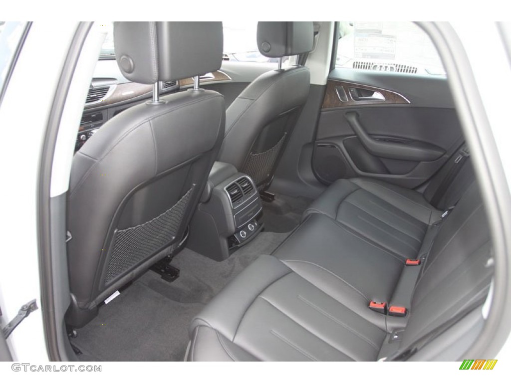 2013 Audi A6 3.0T quattro Sedan Rear Seat Photo #68238527