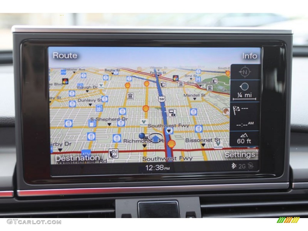 2013 Audi A6 3.0T quattro Sedan Navigation Photo #68238565