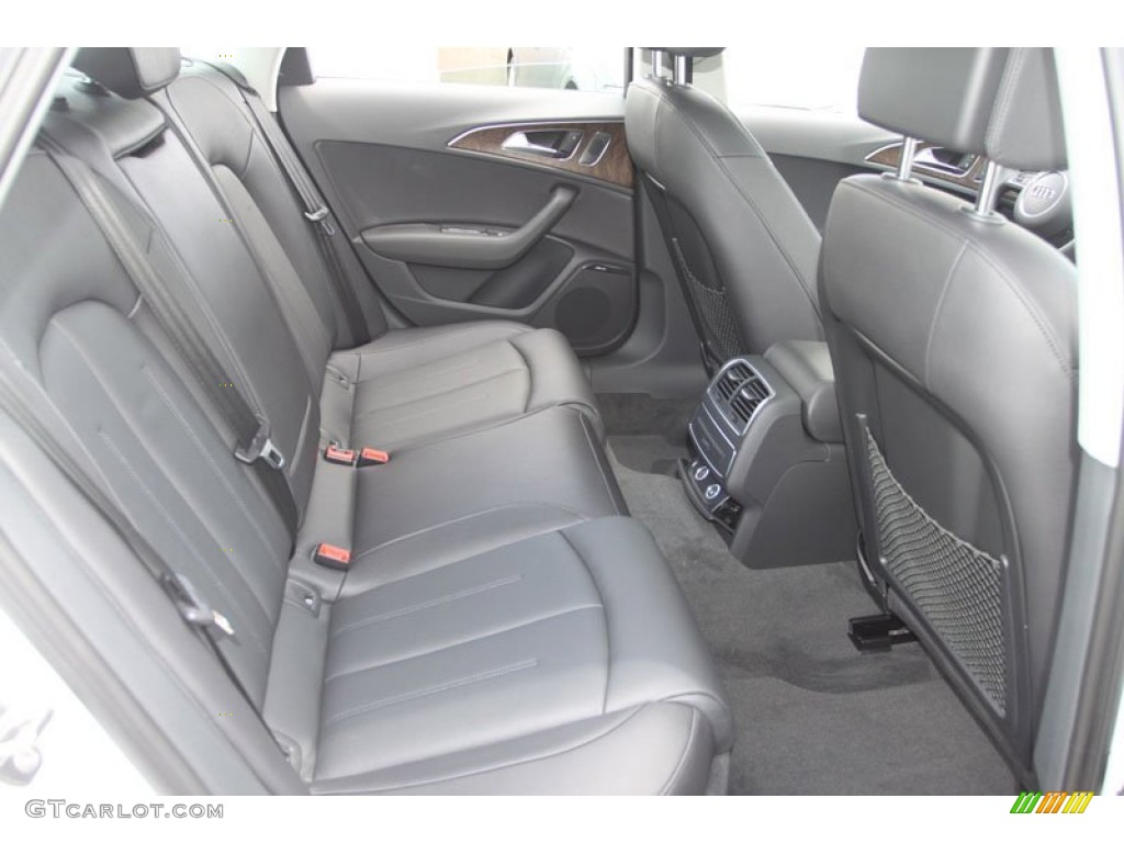 2013 Audi A6 3.0T quattro Sedan Rear Seat Photo #68238622