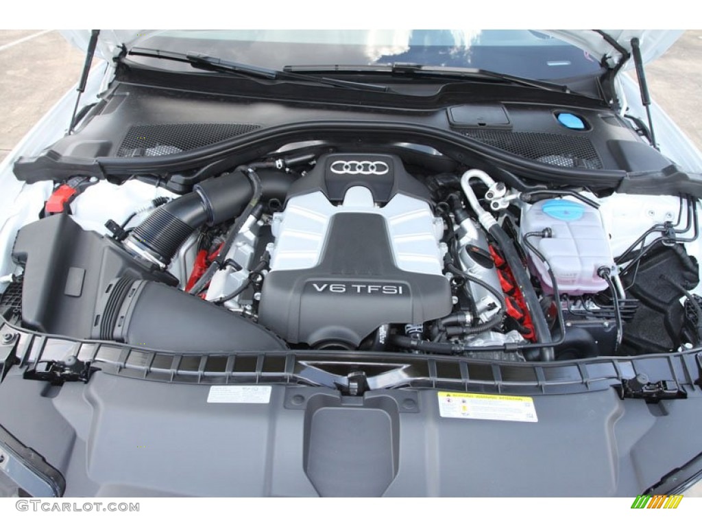 2013 Audi A6 3.0T quattro Sedan 3.0 Liter FSI Supercharged DOHC 24-Valve VVT V6 Engine Photo #68238913