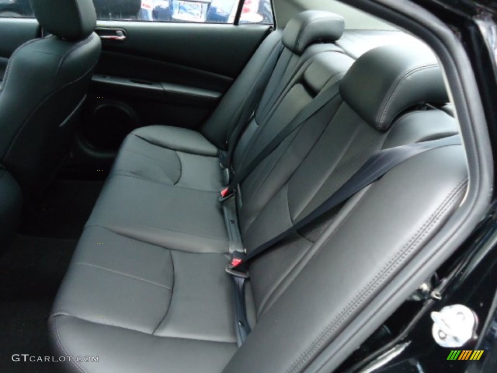 Black Interior 2013 Mazda MAZDA6 i Grand Touring Sedan Photo #68238949
