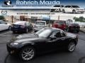 2012 Brilliant Black Mazda MX-5 Miata Grand Touring Hard Top Roadster  photo #1