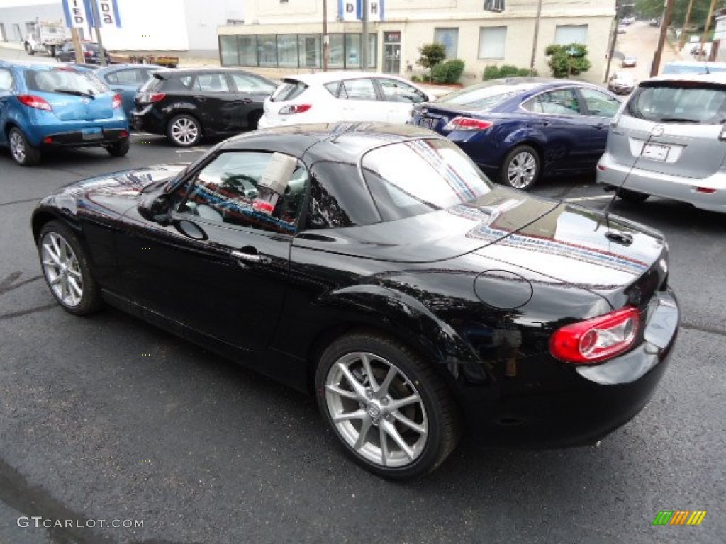 Brilliant Black 2012 Mazda MX-5 Miata Grand Touring Hard Top Roadster Exterior Photo #68239231