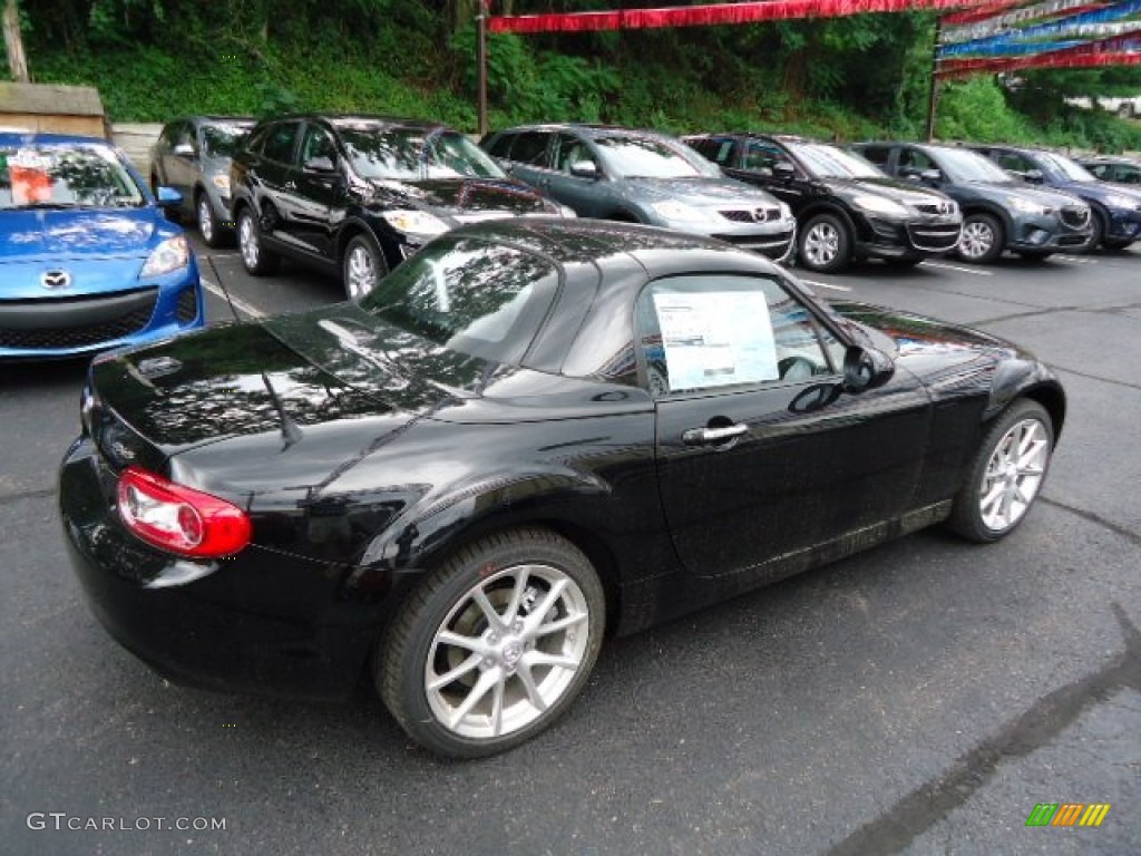 Brilliant Black 2012 Mazda MX-5 Miata Grand Touring Hard Top Roadster Exterior Photo #68239249