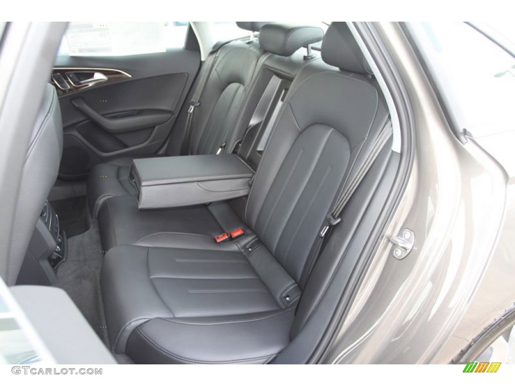 Black Interior 2013 Audi A6 2.0T Sedan Photo #68239345