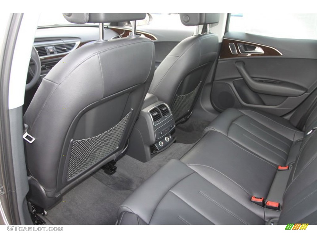 Black Interior 2013 Audi A6 2.0T Sedan Photo #68239351