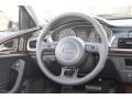 Black Steering Wheel Photo for 2013 Audi A6 #68239378