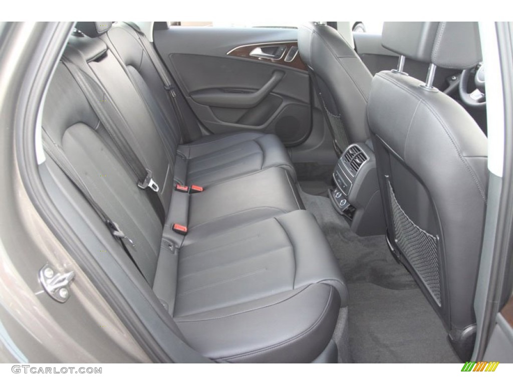 Black Interior 2013 Audi A6 2.0T Sedan Photo #68239441