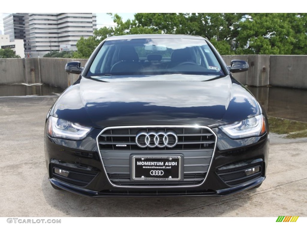 2013 A4 2.0T quattro Sedan - Brilliant Black / Black photo #2