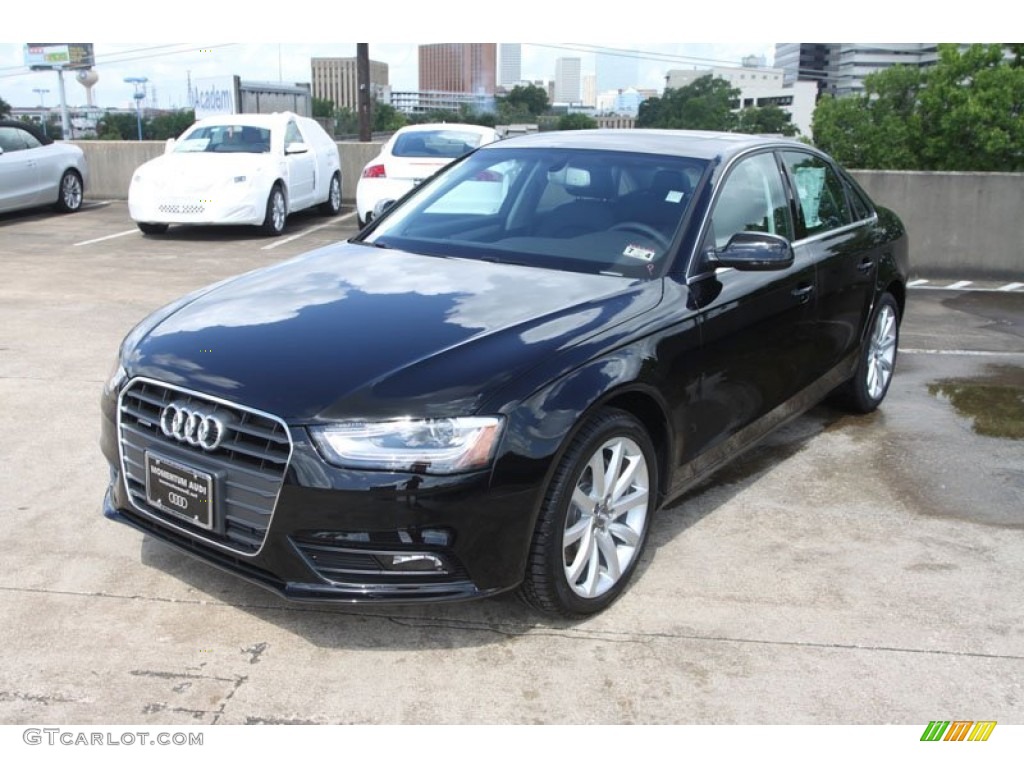 2013 A4 2.0T quattro Sedan - Brilliant Black / Black photo #3