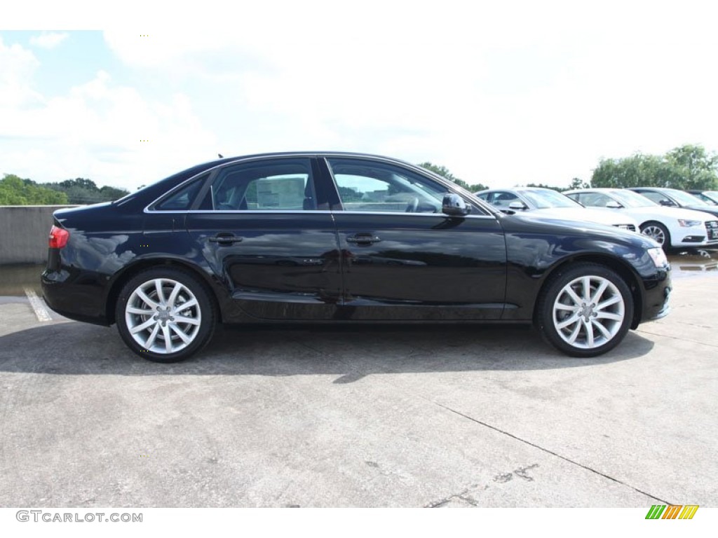 2013 A4 2.0T quattro Sedan - Brilliant Black / Black photo #9