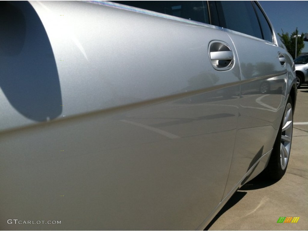 2003 7 Series 760Li Sedan - Titanium Silver Metallic / Basalt Grey/Flannel Grey photo #13