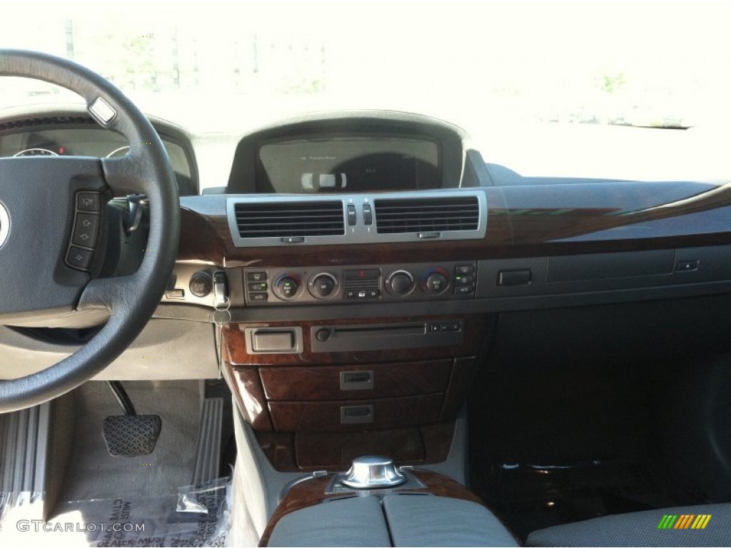 2003 7 Series 760Li Sedan - Titanium Silver Metallic / Basalt Grey/Flannel Grey photo #25