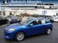 2012 Sky Blue Mica Mazda MAZDA3 i Touring 5 Door  photo #1