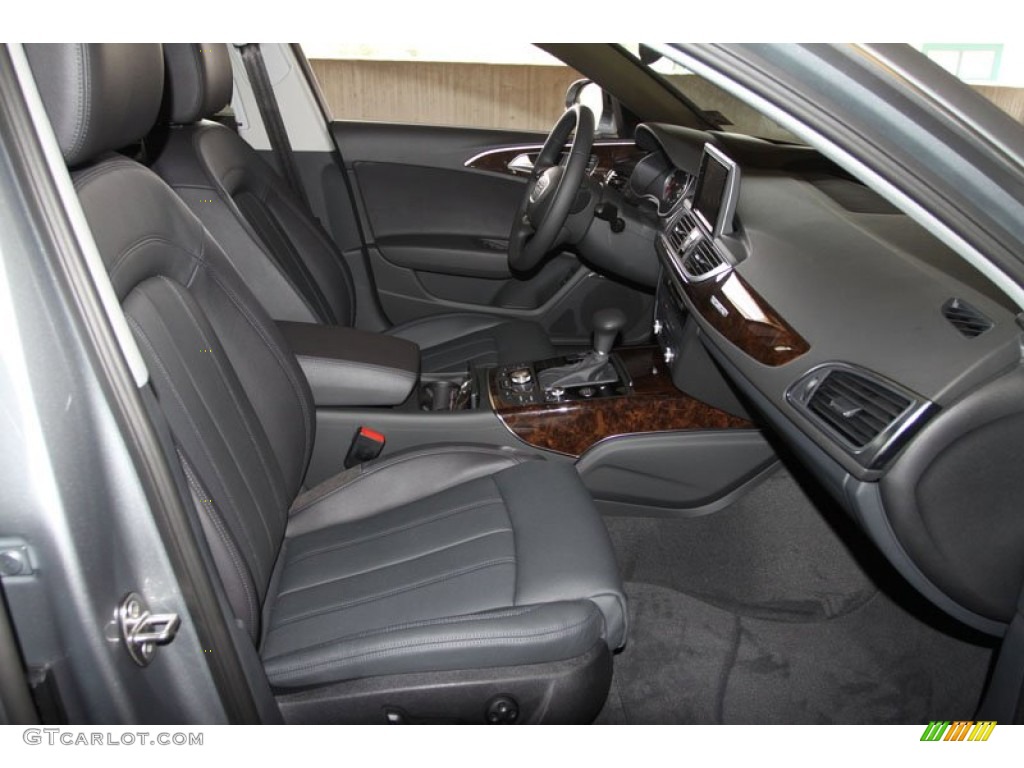 Black Interior 2013 Audi A6 3.0T quattro Sedan Photo #68240425