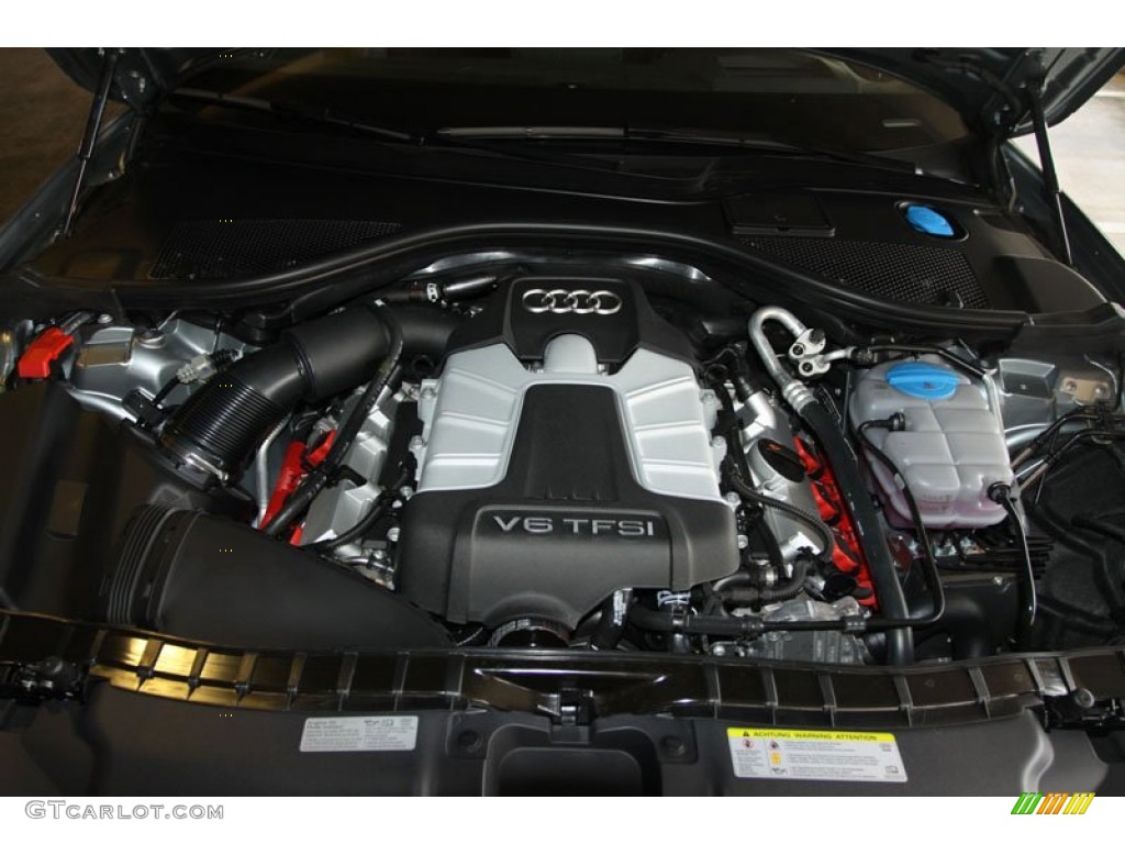 2013 Audi A6 3.0T quattro Sedan 3.0 Liter FSI Supercharged DOHC 24-Valve VVT V6 Engine Photo #68240443