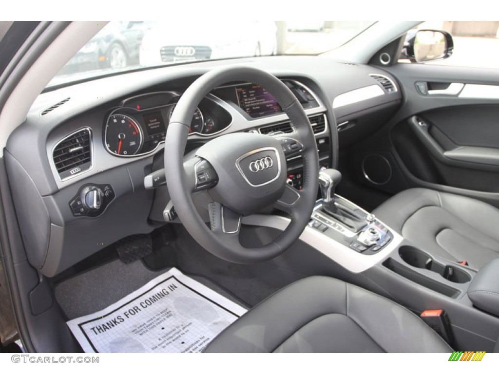 2013 A4 2.0T quattro Sedan - Brilliant Black / Black photo #11