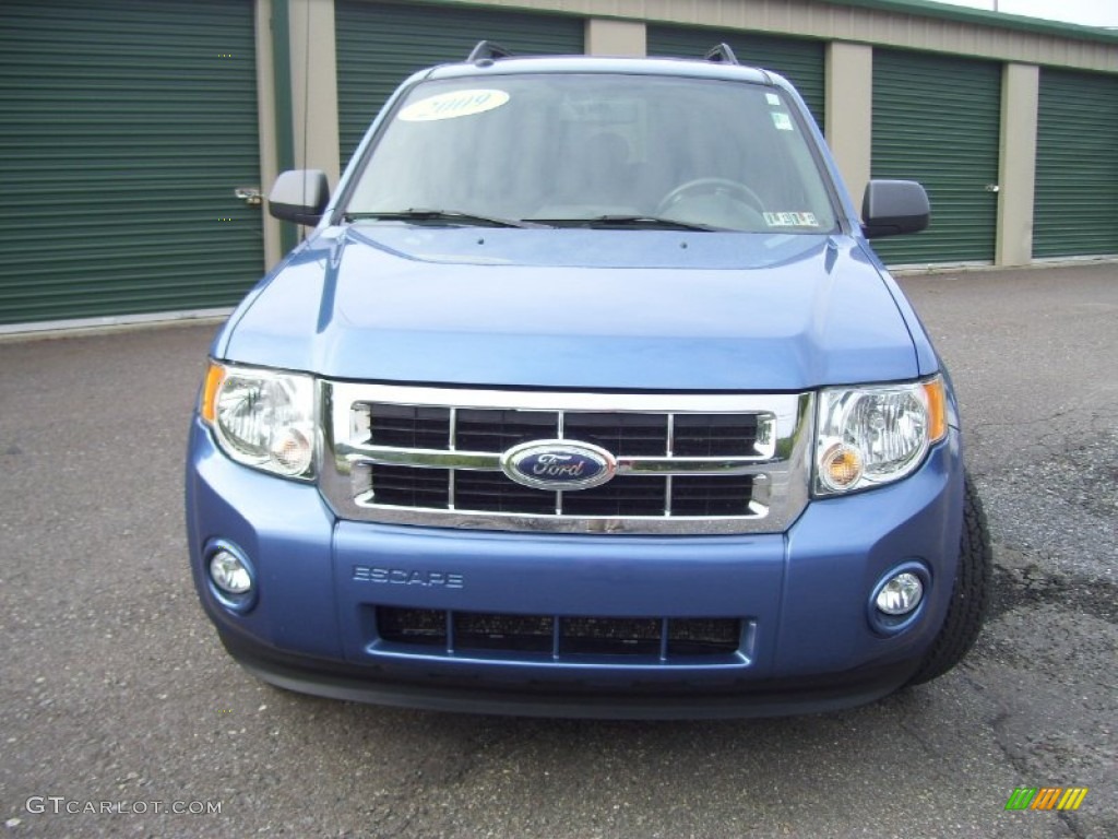 2009 Escape XLT V6 4WD - Sport Blue Metallic / Charcoal photo #2