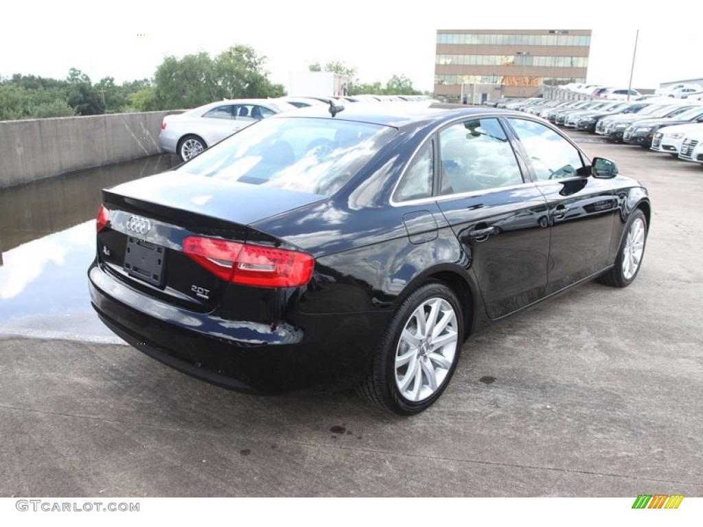 2013 A4 2.0T quattro Sedan - Brilliant Black / Black photo #8