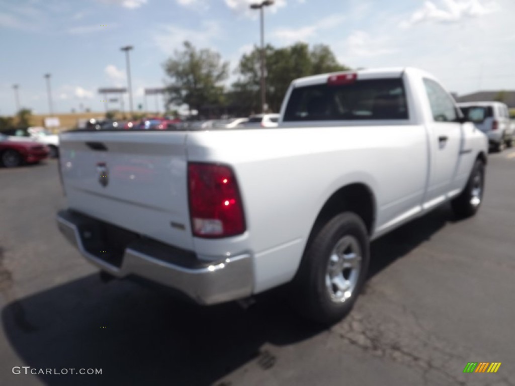 2011 Ram 1500 ST Regular Cab - Bright White / Dark Slate Gray/Medium Graystone photo #5