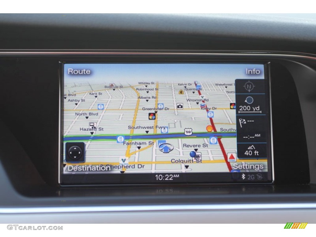 2013 Audi A4 2.0T quattro Sedan Navigation Photo #68241352