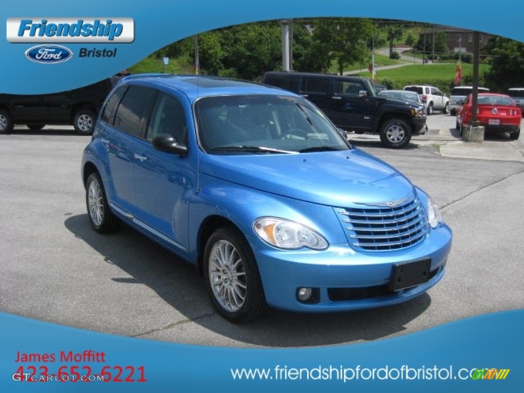 2008 PT Cruiser Limited Turbo - Surf Blue Pearl / Pastel Slate Gray photo #4