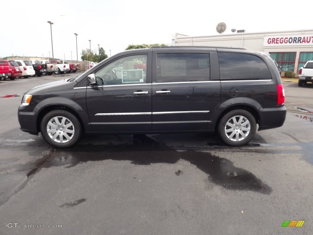 2012 Town & Country Touring - L - Dark Charcoal Pearl / Dark Frost Beige/Medium Frost Beige photo #8