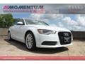 2013 Glacier White Metallic Audi A6 2.0T Sedan  photo #1