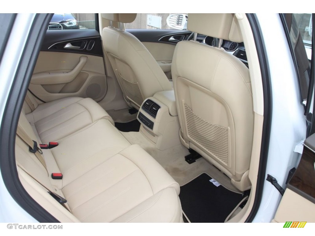 Velvet Beige Interior 2013 Audi A6 2.0T Sedan Photo #68242150