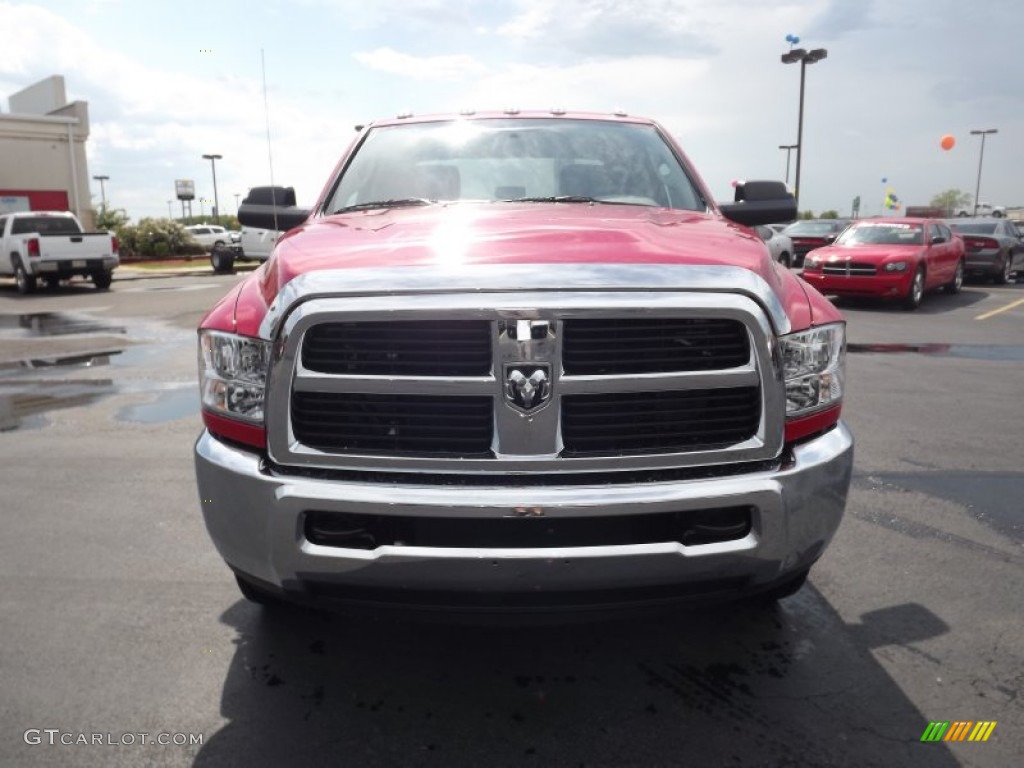 2012 Ram 3500 HD ST Crew Cab 4x4 Dually - Flame Red / Dark Slate/Medium Graystone photo #2