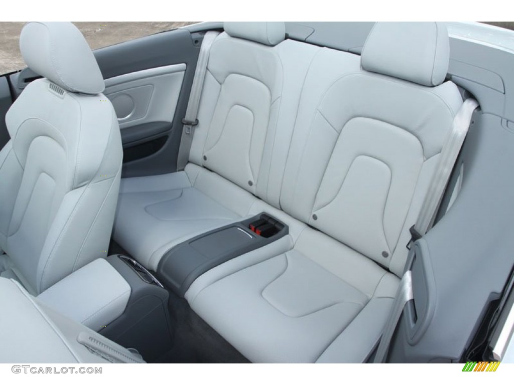Titanium Grey/Steel Grey Interior 2013 Audi A5 2.0T quattro Cabriolet Photo #68242588