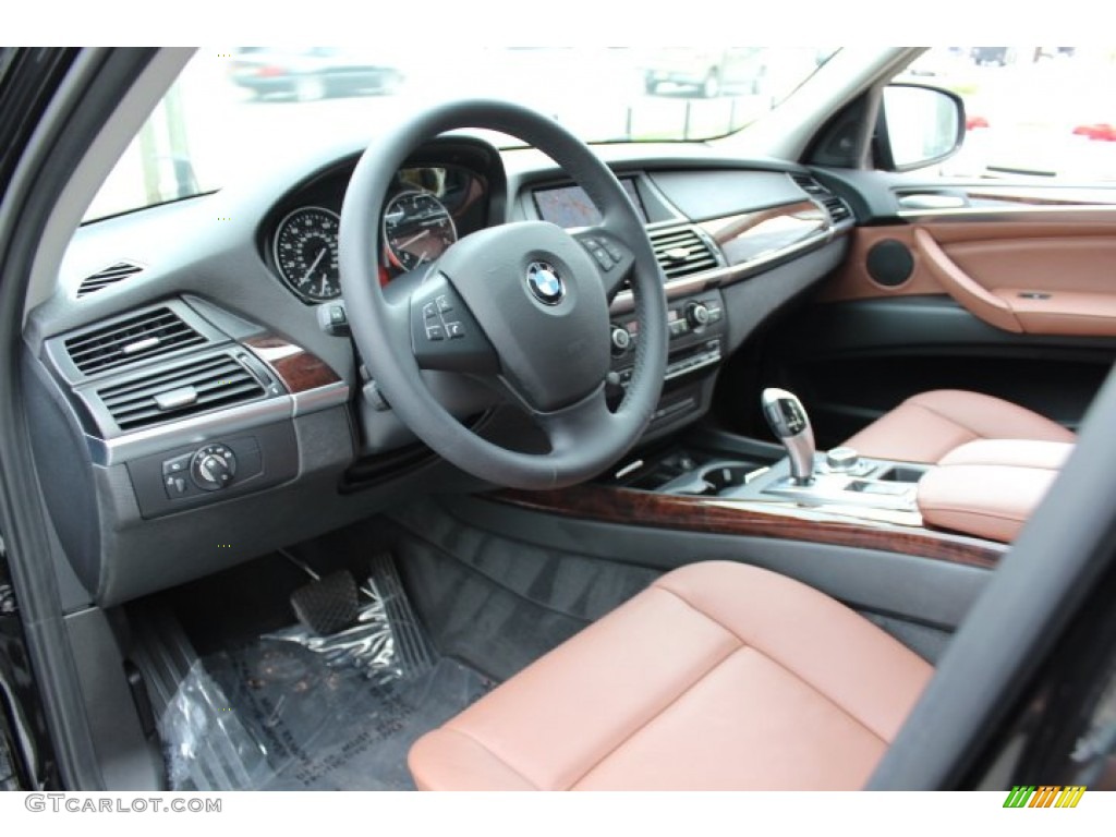 2012 X5 xDrive35i - Black Sapphire Metallic / Cinnamon Brown photo #10