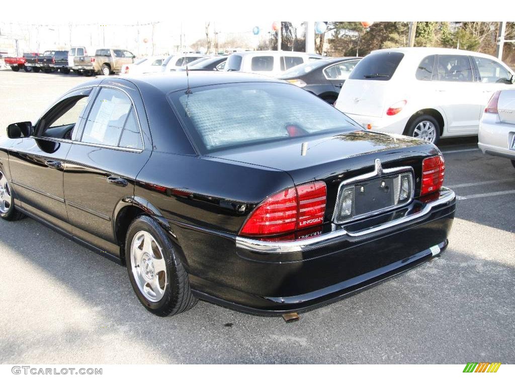 2000 LS V8 - Black / Deep Charcoal photo #7