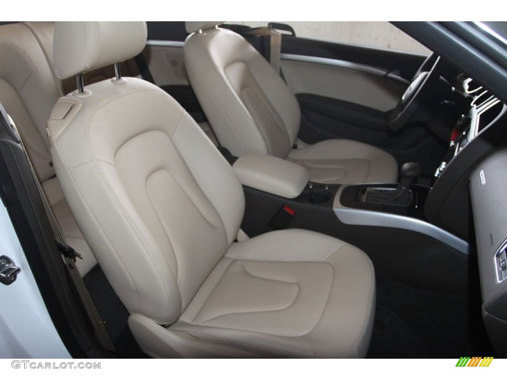 Velvet Beige/Moor Brown Interior 2013 Audi A5 2.0T quattro Cabriolet Photo #68242990