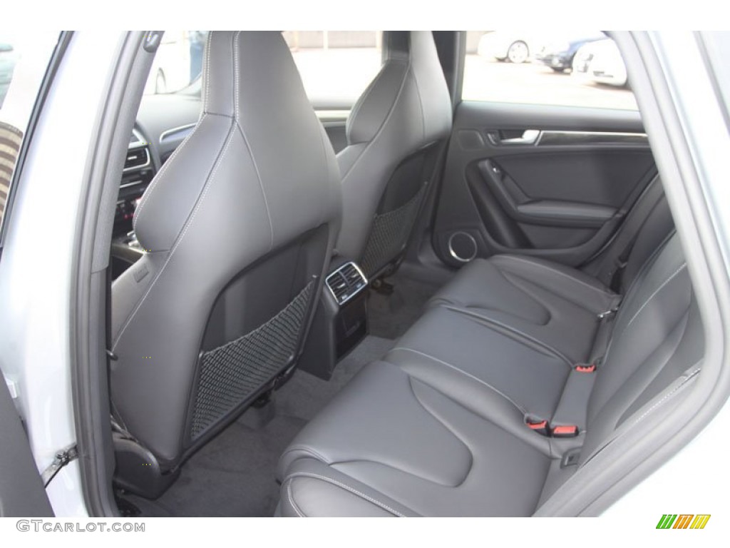 Black Interior 2013 Audi S4 3.0T quattro Sedan Photo #68243179