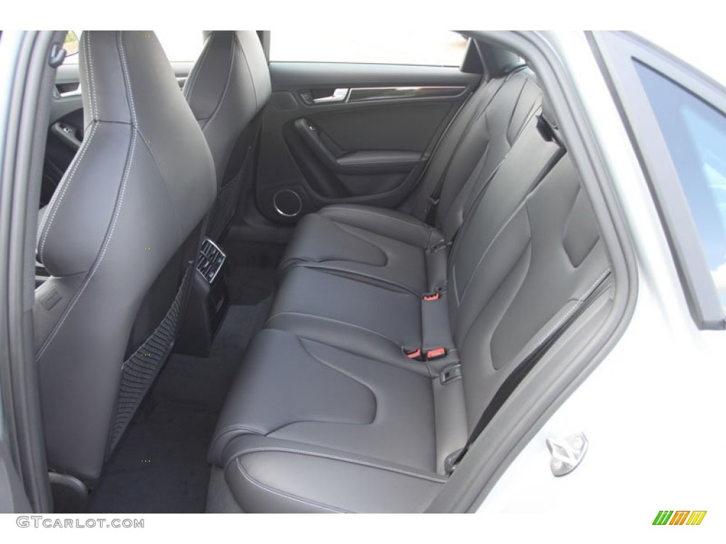 Black Interior 2013 Audi S4 3.0T quattro Sedan Photo #68243188