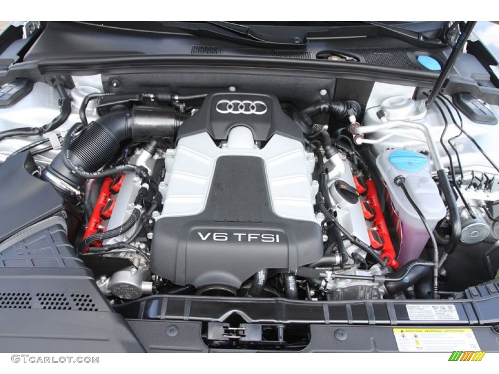 2013 Audi S4 3.0T quattro Sedan 3.0 Liter FSI Supercharged DOHC 24-Valve VVT V6 Engine Photo #68243254
