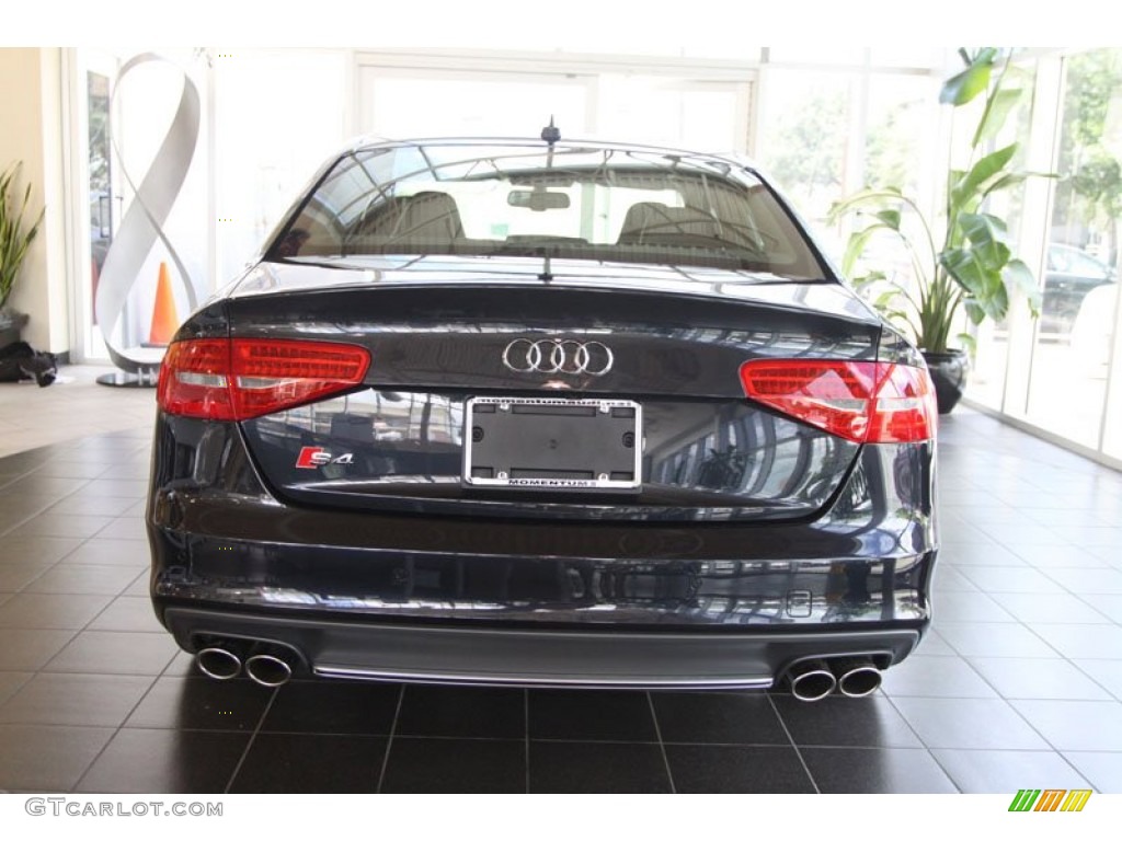 2013 S4 3.0T quattro Sedan - Moonlight Blue Metallic / Black photo #8