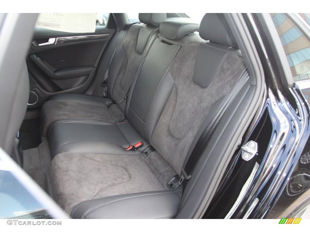 Black Interior 2013 Audi S4 3.0T quattro Sedan Photo #68243941