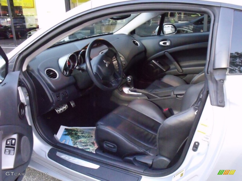 Dark Charcoal Interior 2008 Mitsubishi Eclipse GT Coupe Photo #68244073