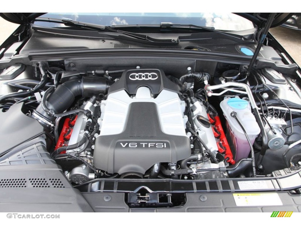2013 Audi S4 3.0T quattro Sedan 3.0 Liter FSI Supercharged DOHC 24-Valve VVT V6 Engine Photo #68244079