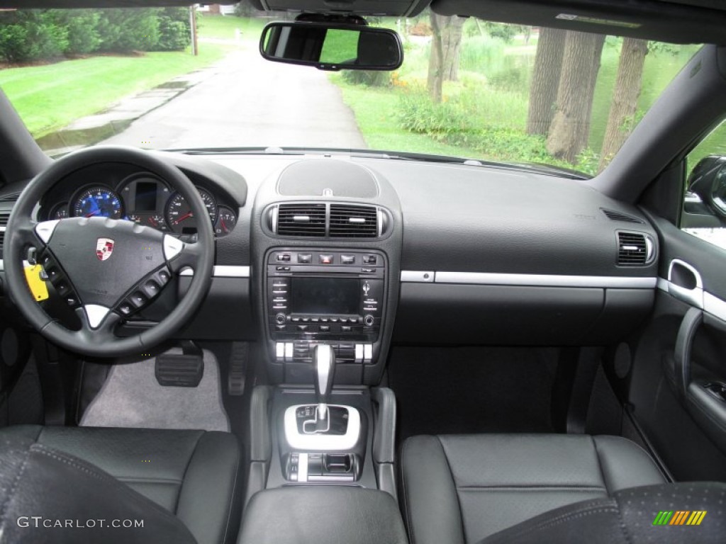 2009 Porsche Cayenne Tiptronic Black Dashboard Photo #68244811