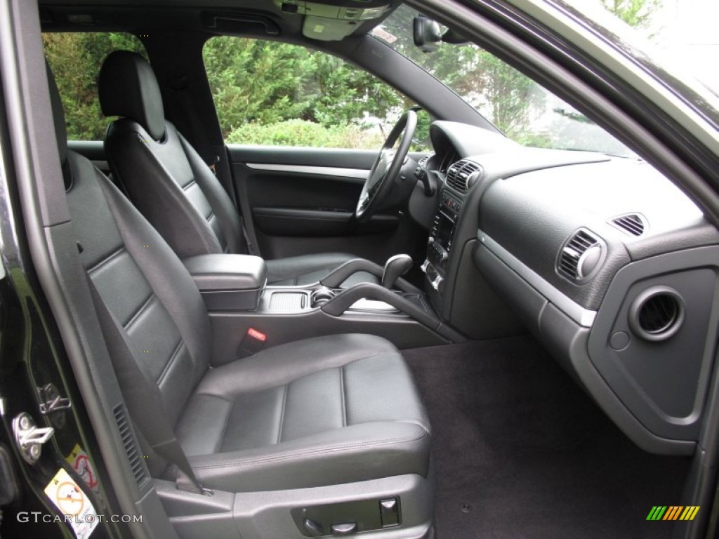 Black Interior 2009 Porsche Cayenne Tiptronic Photo #68244838