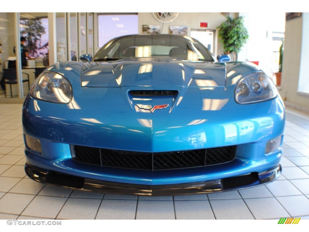 Jetstream Blue Metallic 2009 Chevrolet Corvette ZR1 Exterior Photo #68244904