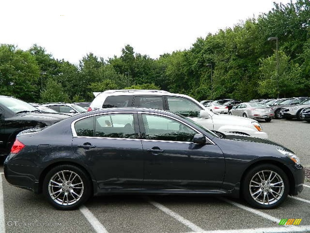 2008 G 35 x Sedan - Blue Slate Metallic / Graphite photo #1