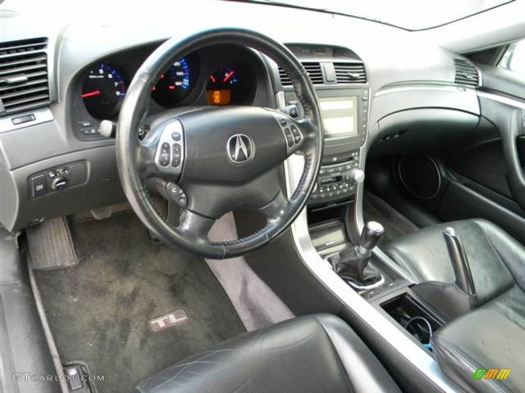 Ebony Interior 2004 Acura TL 3.2 Photo #68246230