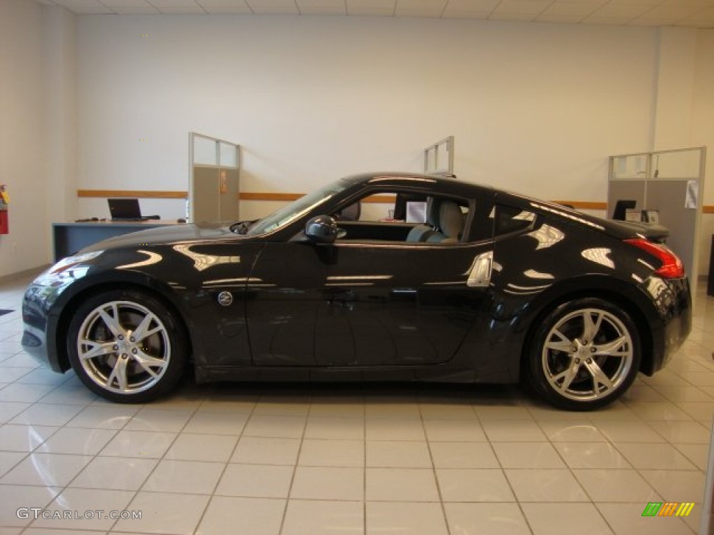 Magnetic Black 2009 Nissan 370Z Touring Coupe Exterior Photo #68246251