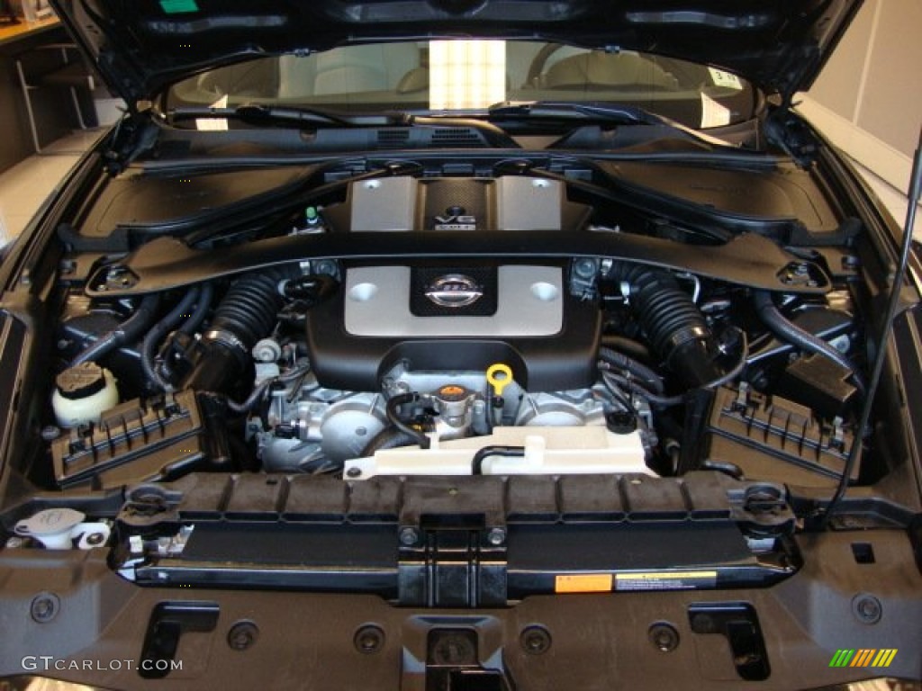 2009 Nissan 370Z Touring Coupe Engine Photos