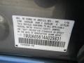 2004 Acura TL 3.2 Info Tag